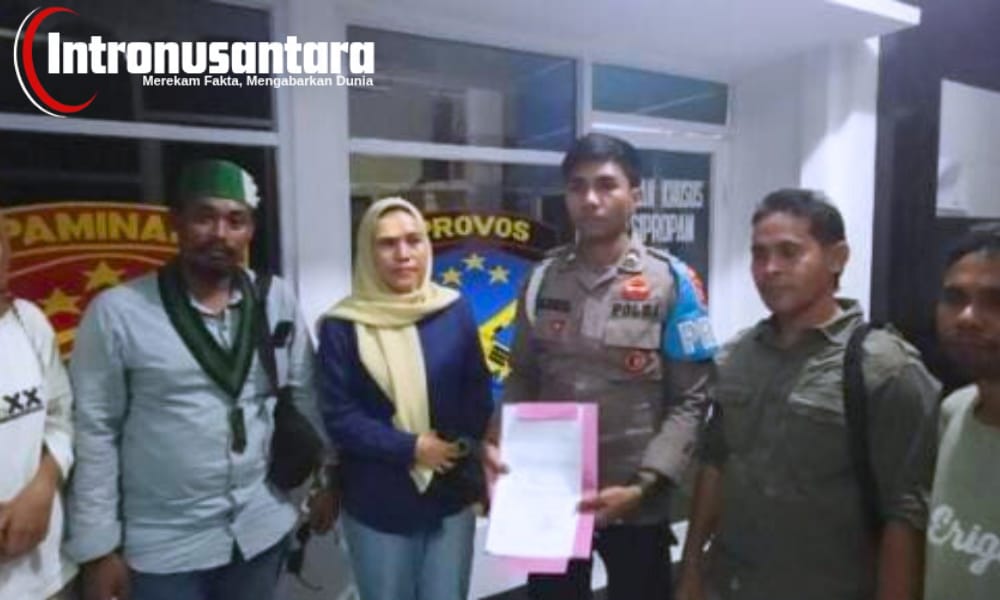 Oknum Polisi Resmi Dilaporkan ke Propam Polres Halsel Atas Dugaan Pemukulan Kader HMI Badko Malut