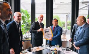 Presiden Prabowo Terima Kunjungan Presiden FIFA