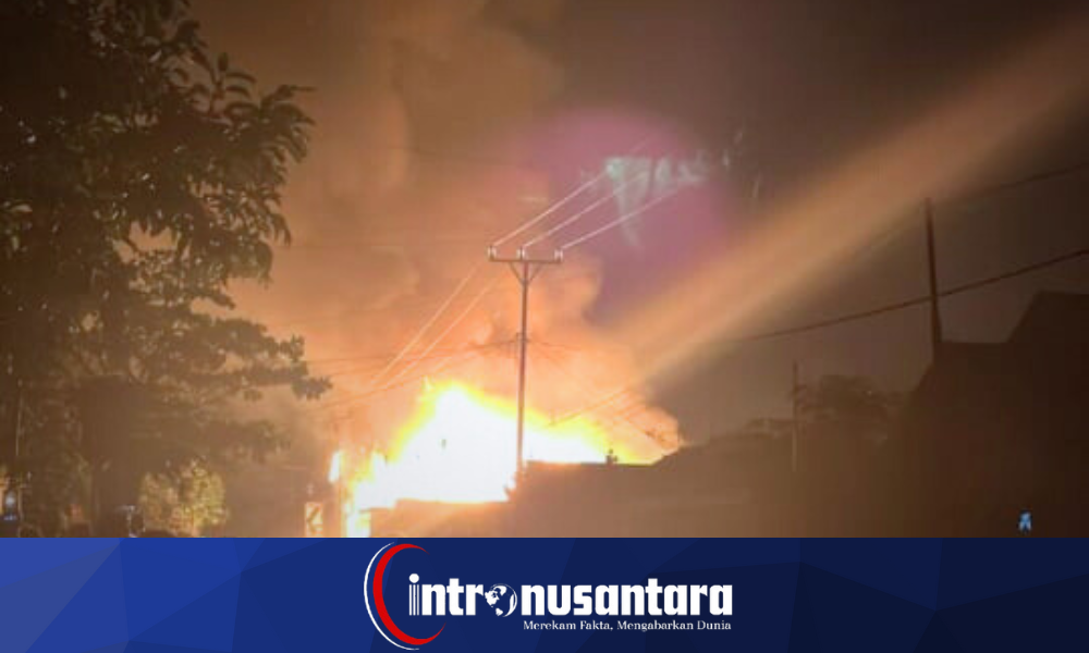 Breaking News: Toko Sembako di Weda Terbakar