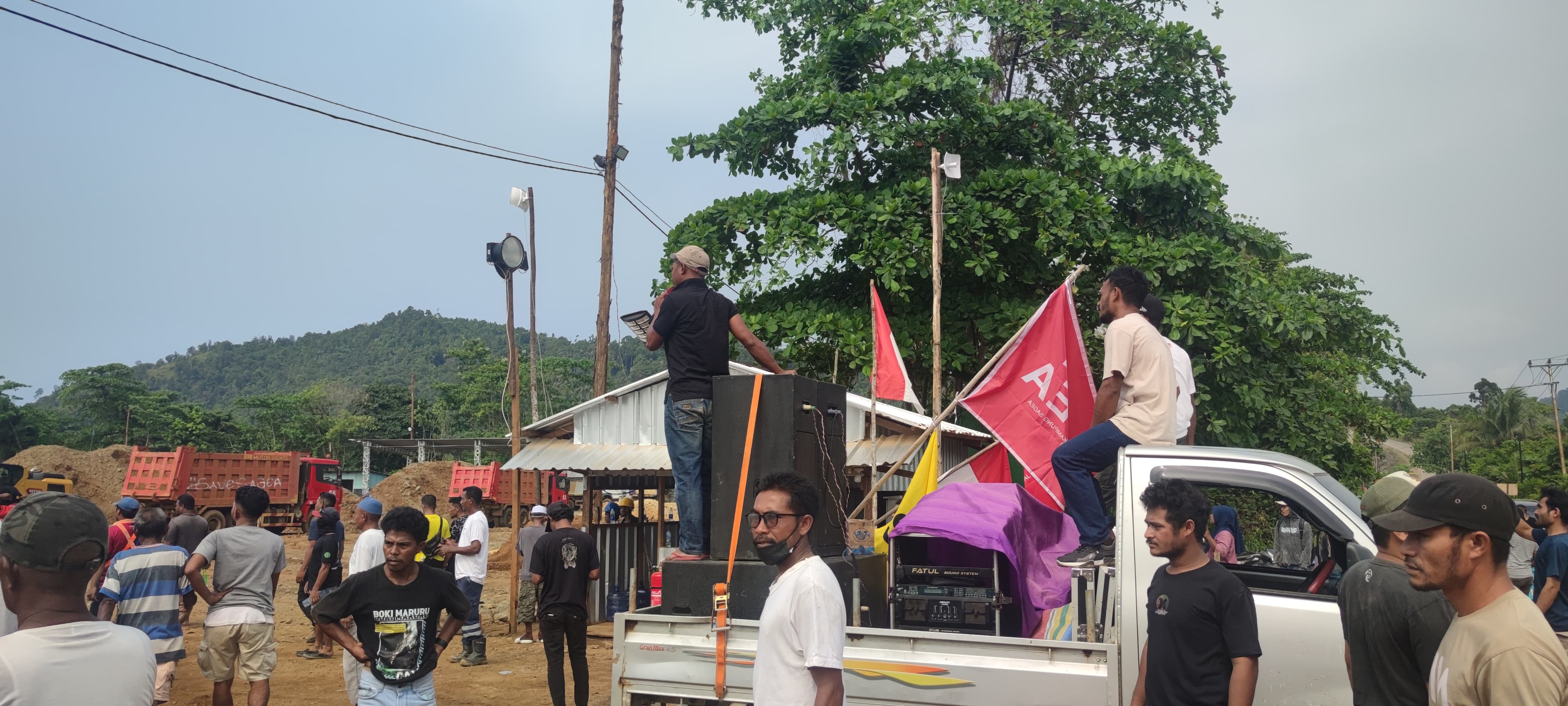 Hentikan Operasi Ilegal PT Mining Abadi Indonesia di Wilayah Sagea-Kiya