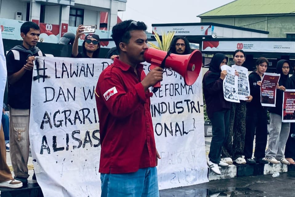 FMN Ternate Serukan Perlawanan terhadap Deforestasi dan Proyek Strategis Nasional di Maluku Utara