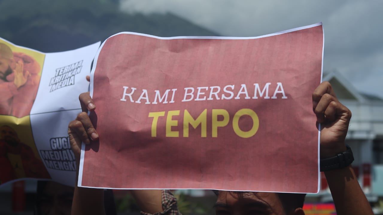 Koalisi Jurnalis Malut Lawan Gugatan Rp200 Miliar Mentan: Tempo Diserang, Demokrasi Terancam