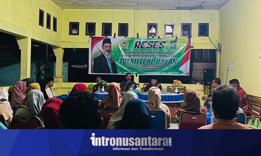 Reses Ketua DPRD Halteng di Desa Maliforo, Warga Usulkan Infrastruktur dan Sekretariat PKK