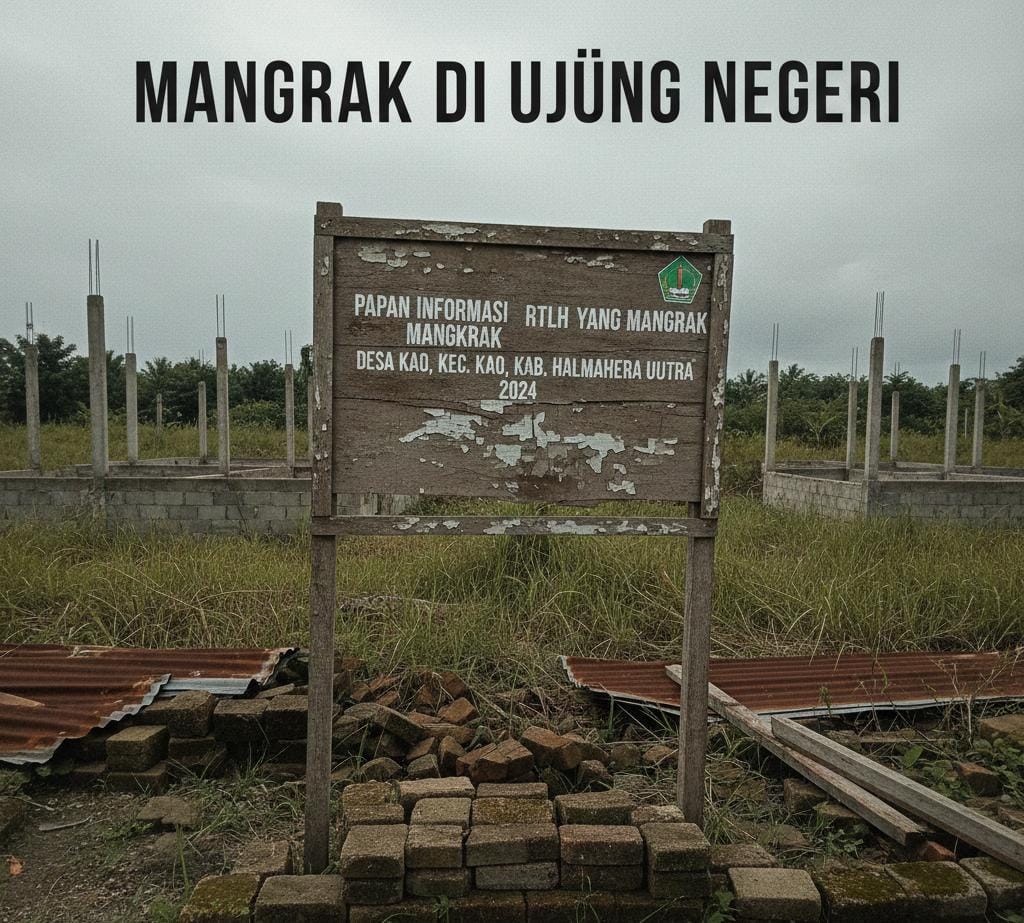 Central Pemuda Halmahera Desak Polisi dan Kejaksaan Usut Dugaan Proyek RTLH Mangkrak di Kao