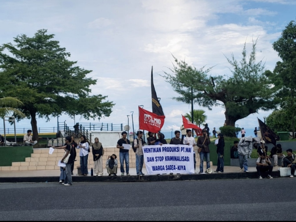 LMID dan SC MU Gelar Aksi Solidaritas Dukung Warga Sagea–Kiya