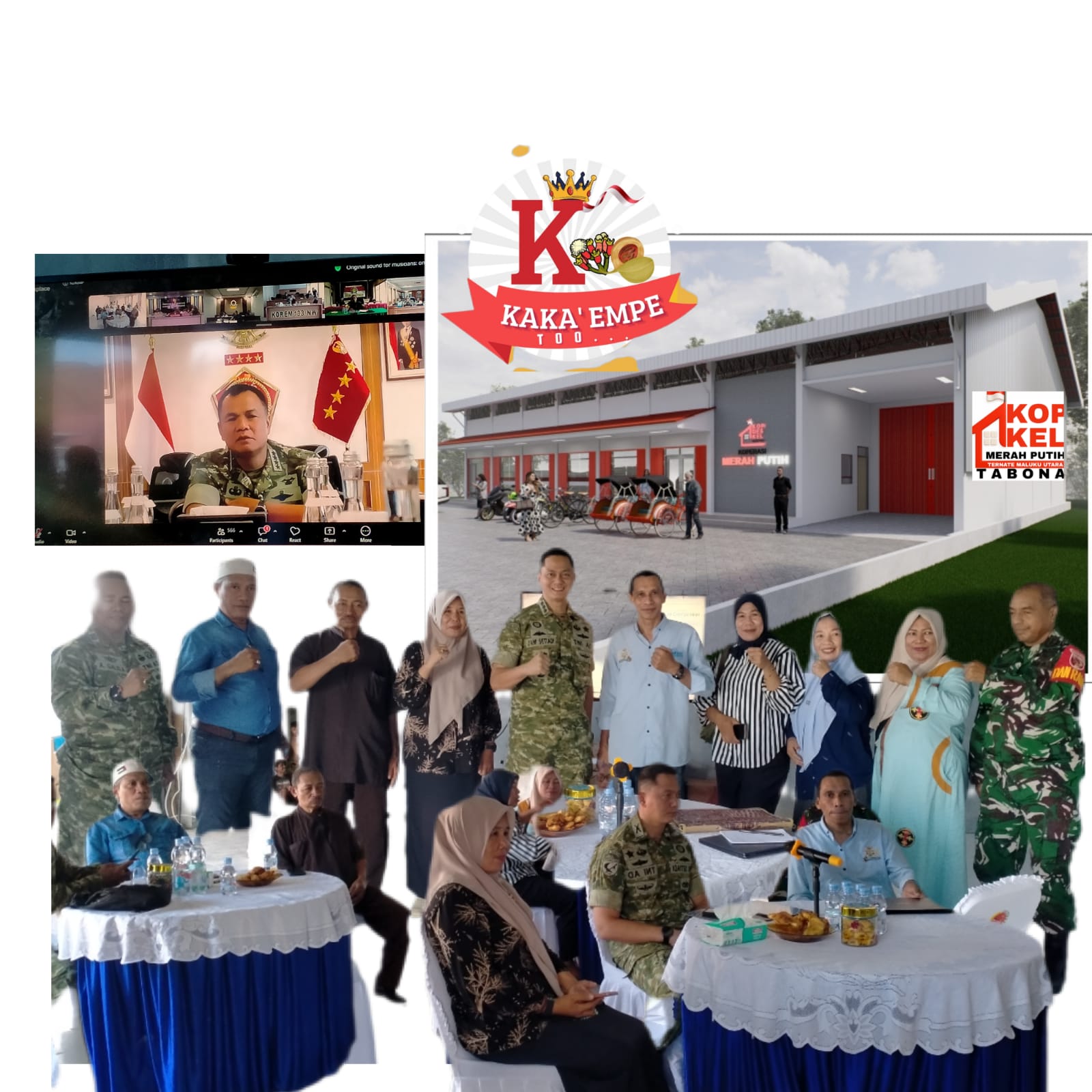 Kantor Hukum Muhammad Abd Kadir Dukung Penuh PSN Koperasi Merah Putih, Wakapanglima TNI Cek Progres Lewat Vicon