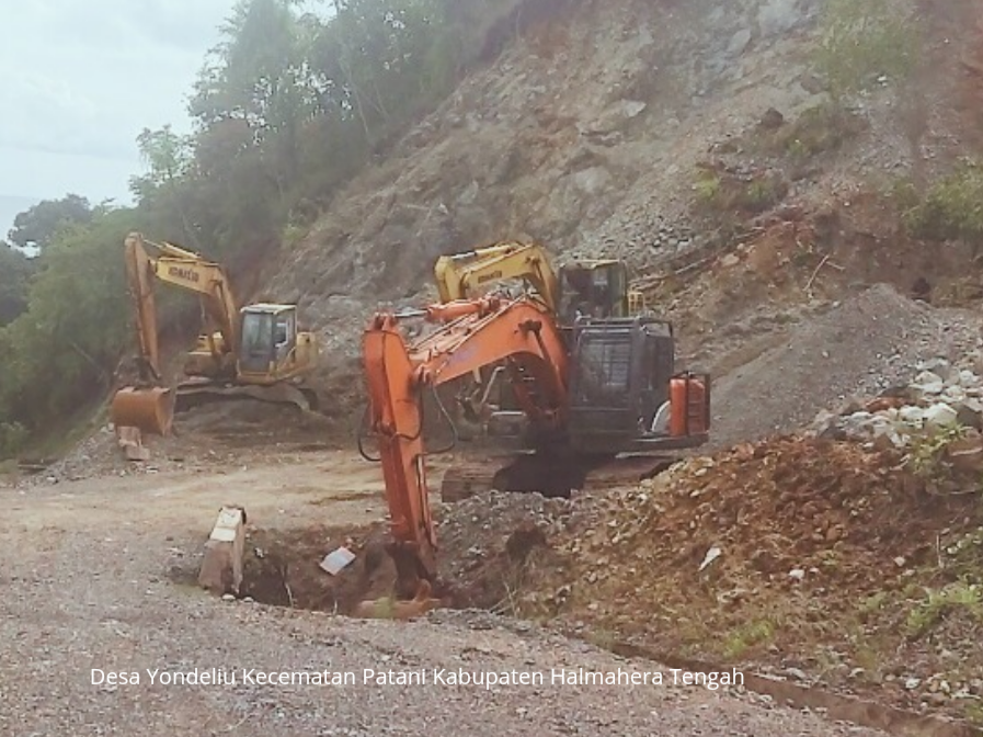 Aktivitas Galian C PT Labrosco di Patani Halmahera Tengah Tuai Tanda Tanya