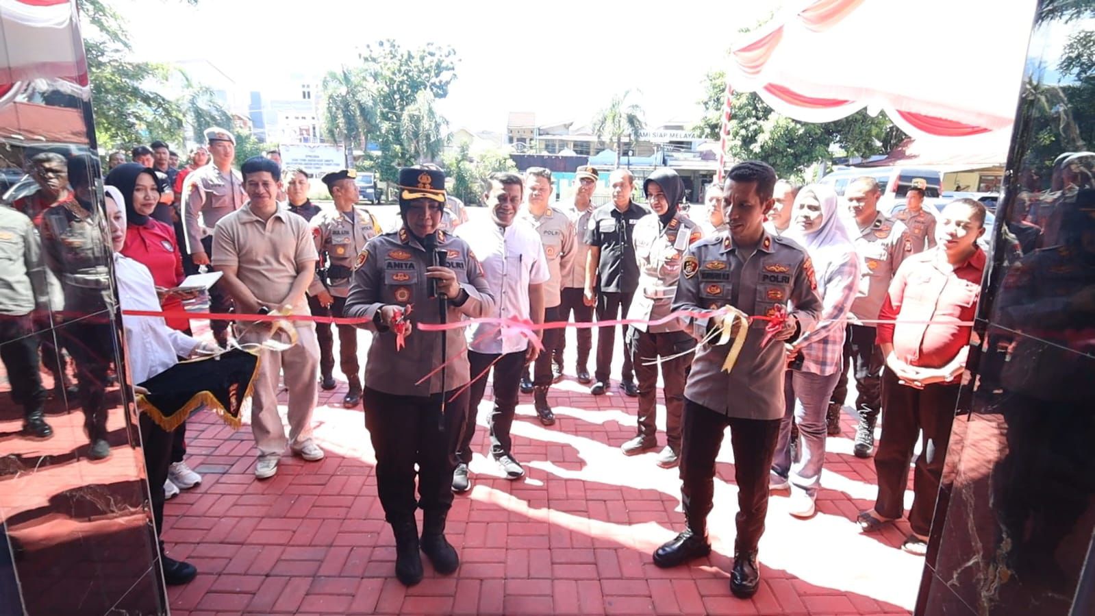 Polres Ternate Resmikan Gedung Tathya Dharaka Sat Reskrim untuk Tingkatkan Pelayanan