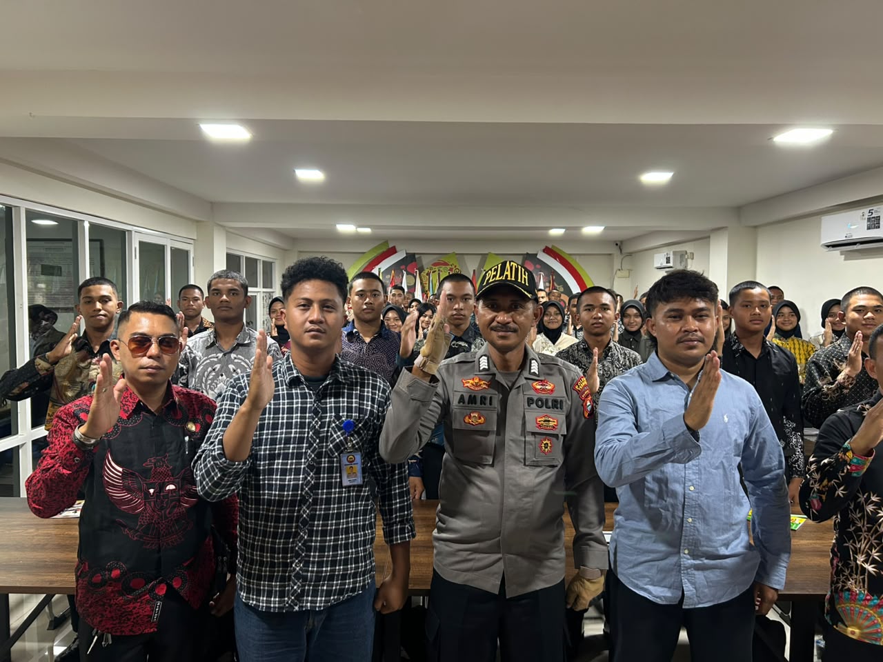 Cegah Radikalisme, Densus 88 Malut Bekali Calon Paskibraka Ternate Ideologi Pancasila
